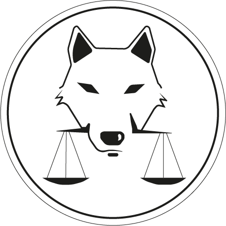 Meet the logo of the Animal law project, made by the talented artist, graphic designer, and art therapist E.S. Zhukova