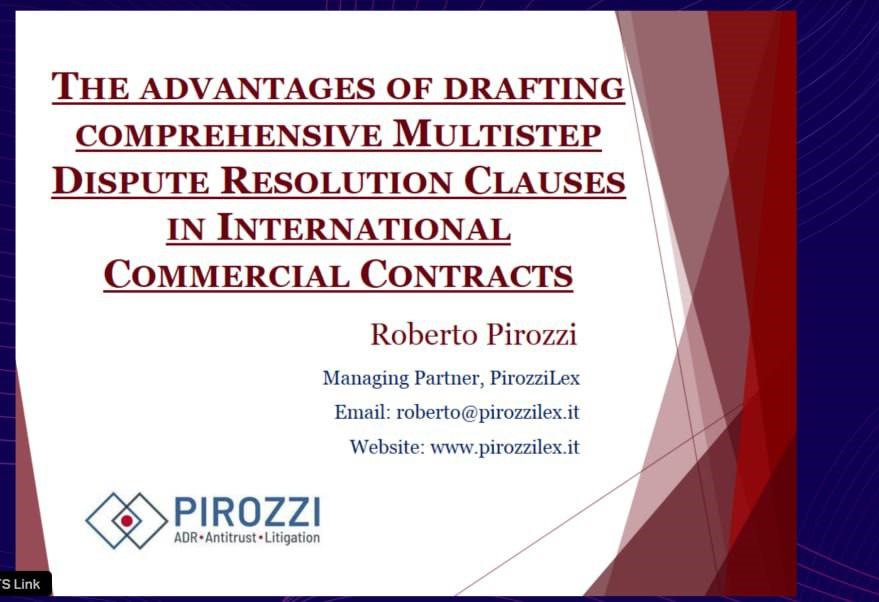 Иллюстрация к новости: Итоги открытой лекции на тему “The importance of drafting comprehensive multi-step dispute resolution clauses in international commercial arbitration”